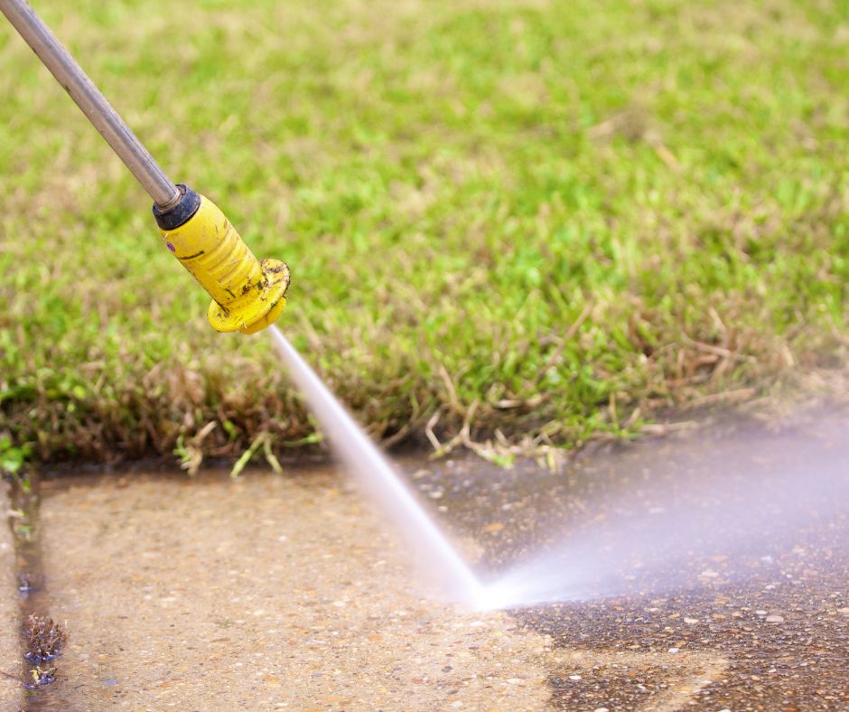 driveway cleaning